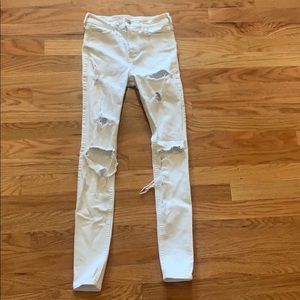 Hollister high rise super skinny jeans